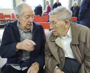 John and Bob have a chat